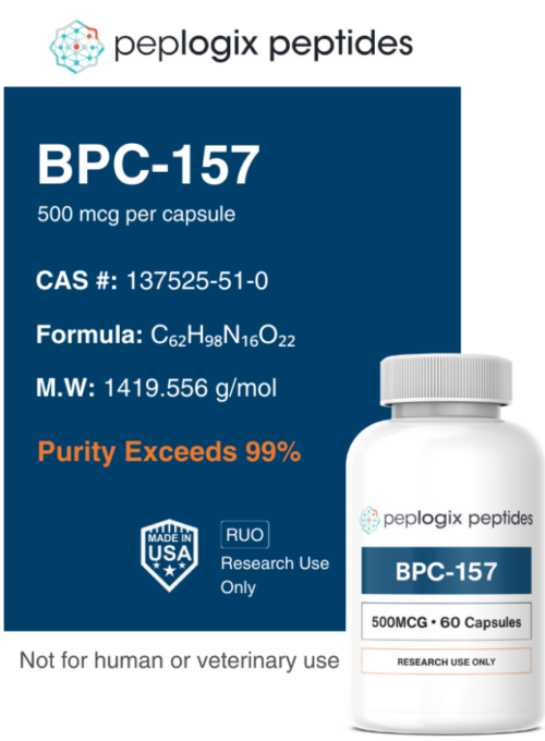 BPC-157 Capsules – 500mcg