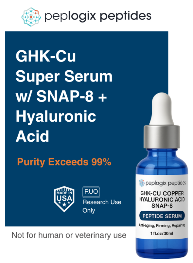 GHK-Cu Super Serum w/ SNAP-8 – 30ml