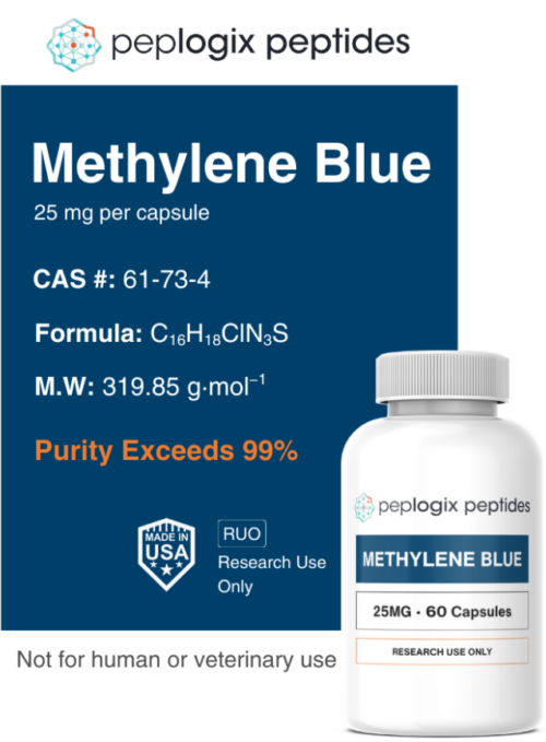 Methylene Blue Capsules – 25mg