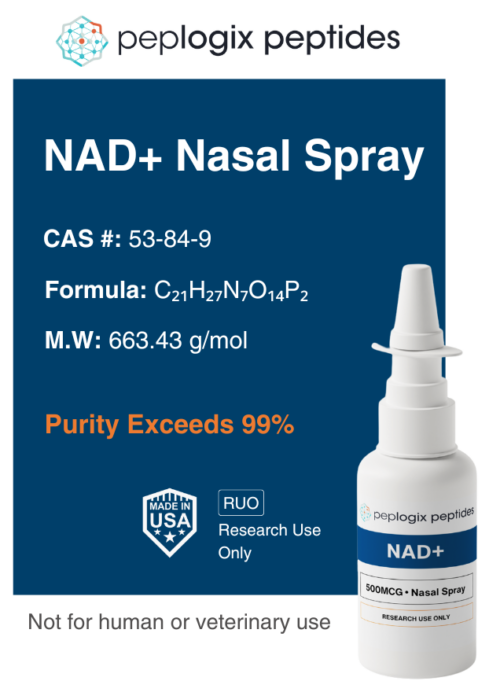 NAD+ Nasal Spray – 4500mg