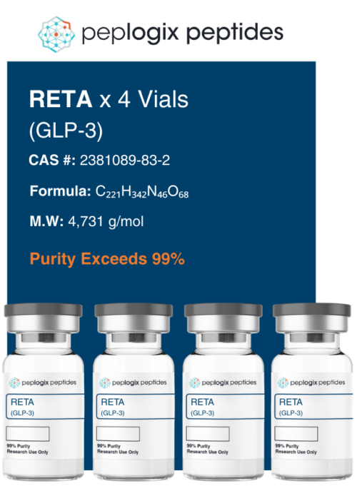 Reta (GLP-3) x 4 Single Dose Vials