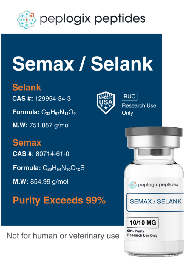 Semax / Selank – 10mg / 10mg