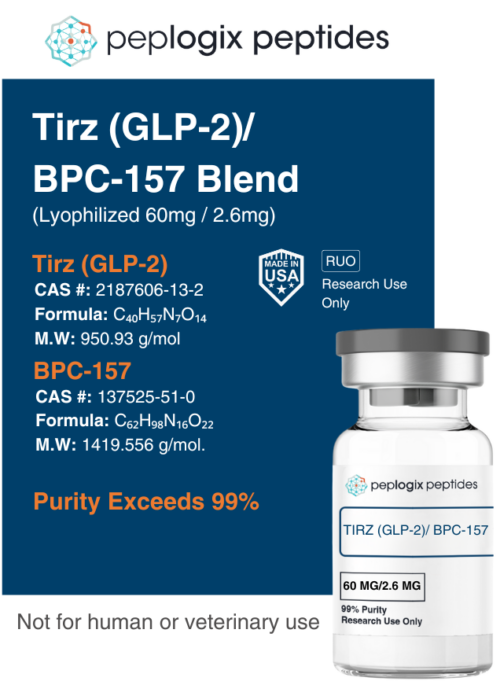 Tirz (GLP-2) / BPC-157 – 60mg / 2.6mg