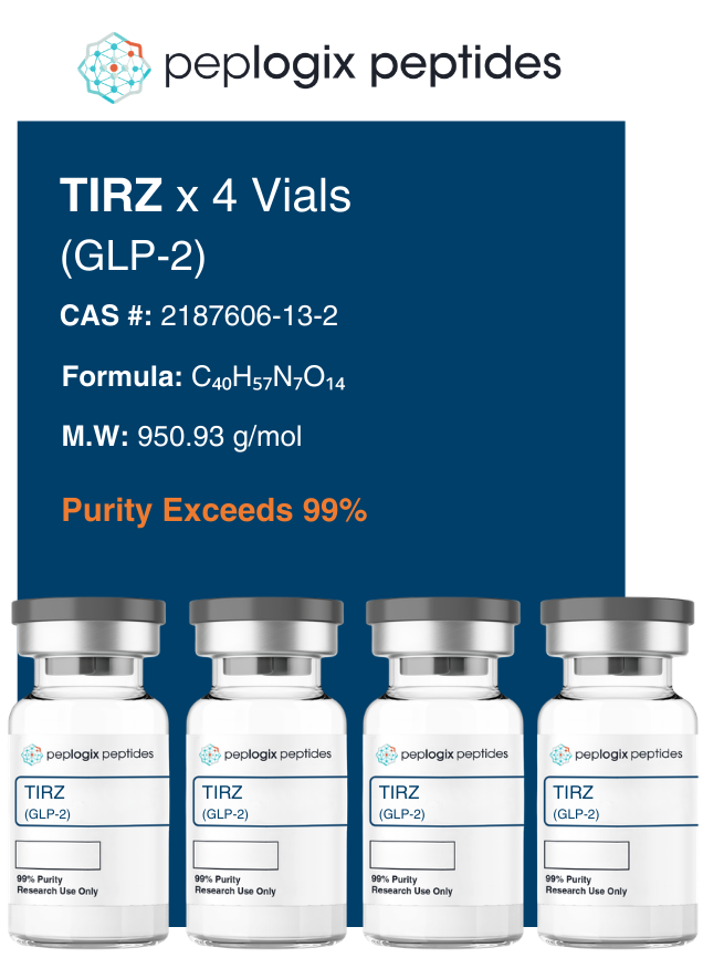 Tirz (GLP-2) x 4 Single Dose Vials